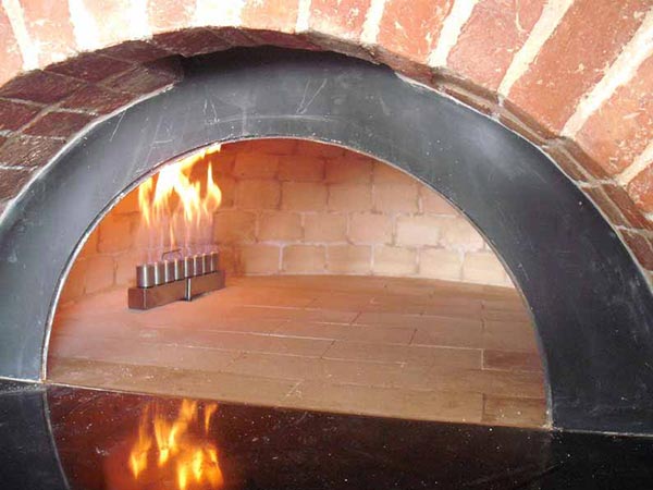Sistema a gas per forni pizza