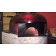 Mosaic pizza oven